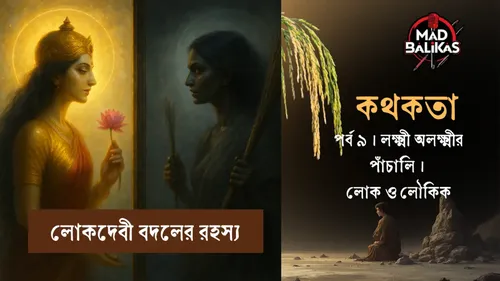 লক্ষ্মী অলক্ষ্মীর পাঁচালি - মহাভারত থেকে সীতায়ন ; লোকদেবী বদলের রহস্য